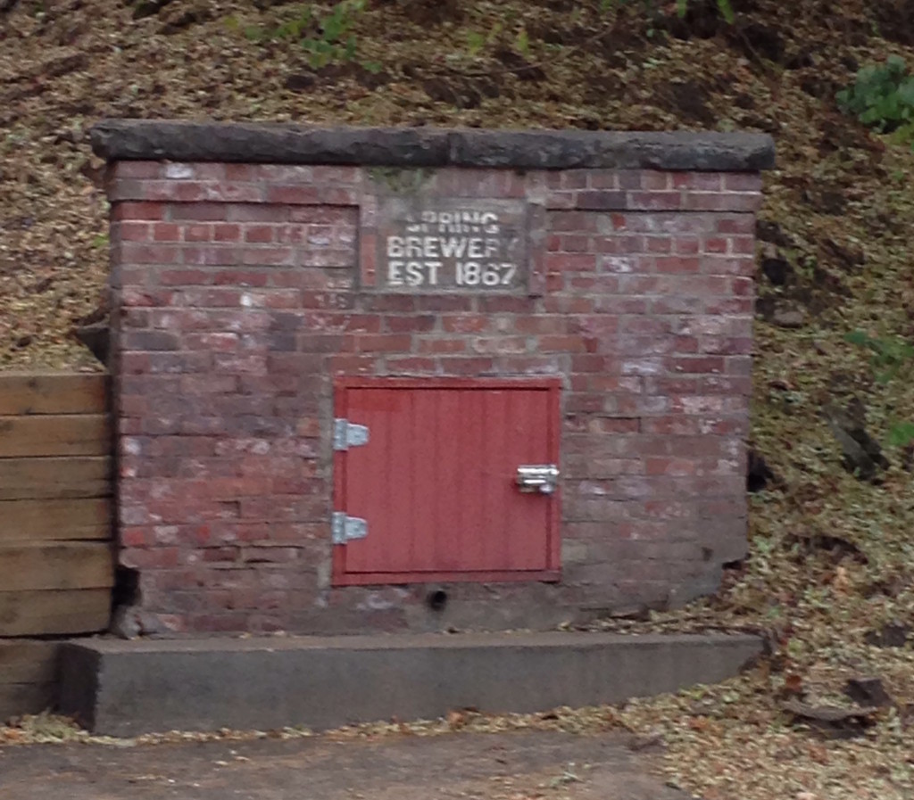 Fresh water spring used for Leinenkugel beer. They now use water from the city of Chippewa Falls, WI.