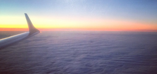 Up in the Clouds During Sunrise