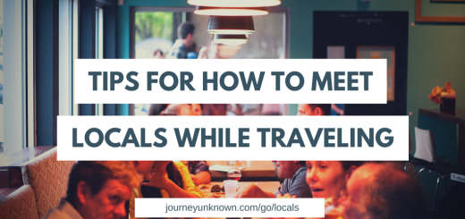 How to meet locals while traveling