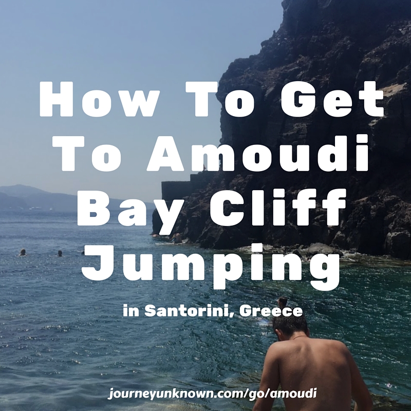 How to Get to Amoudi Bay Cliff Jumping