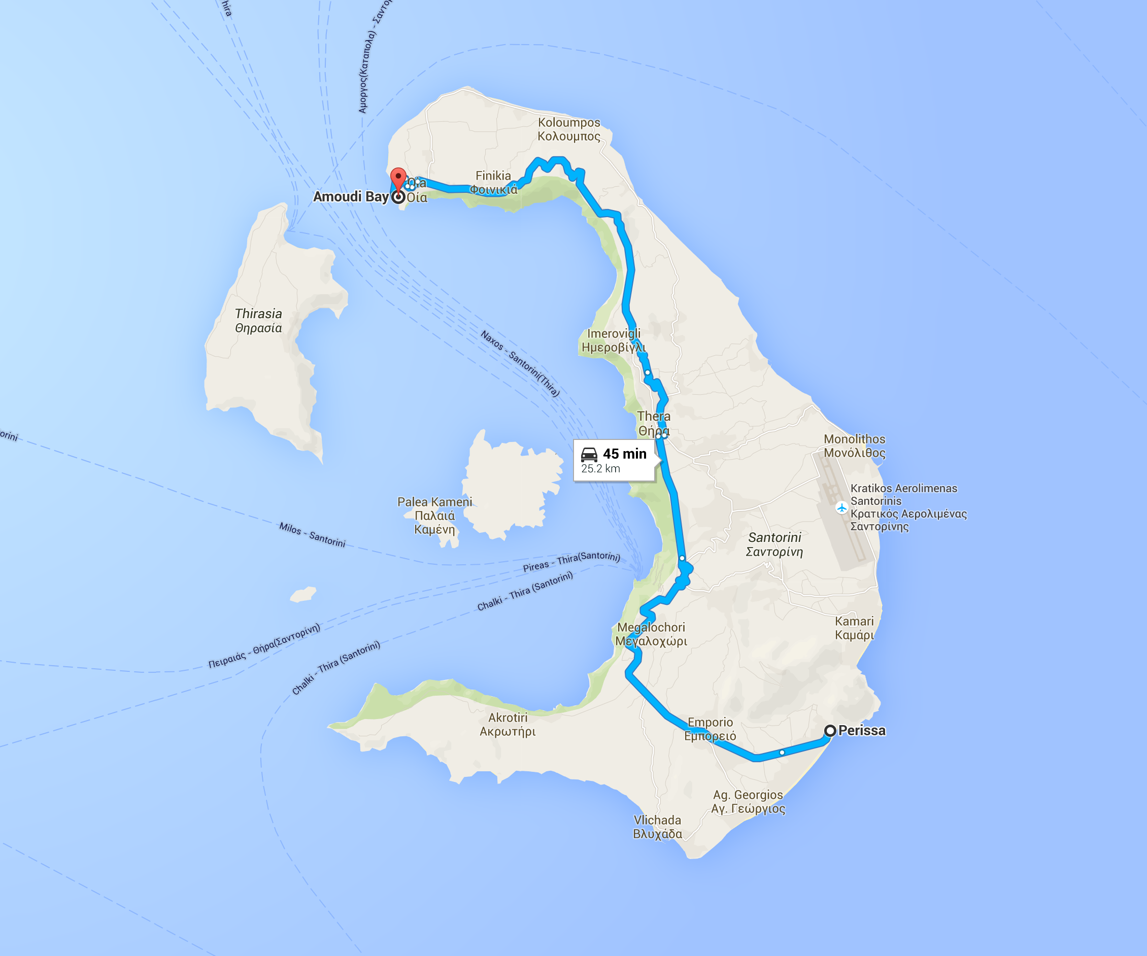 How to get to Santorini How to get to Santorini