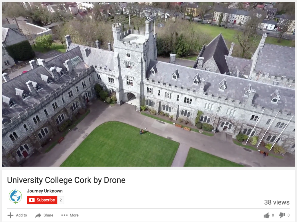 University College Cork Drone Compilation