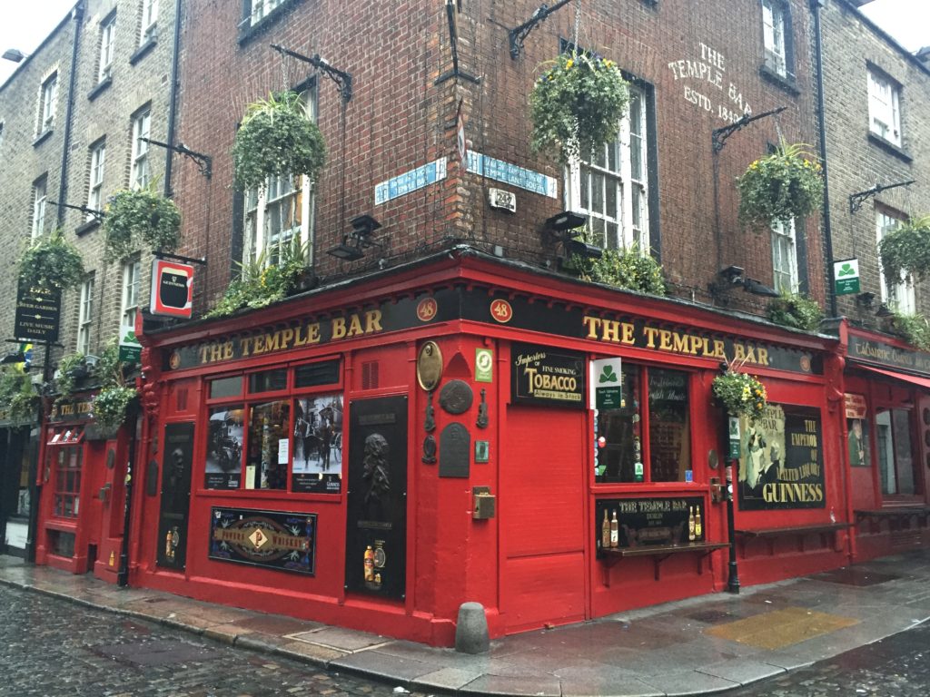 No trip to Dublin is complete without a visit to Temple Bar